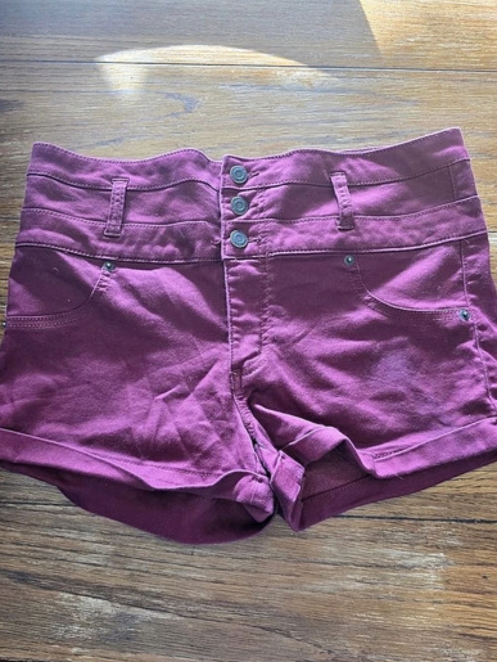 Mossimo Supply Co. Cargo Shorts in Purple Size 6 Like New